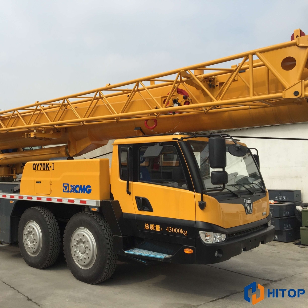 XCMG Mobile Crane QY70KI Truck Crane 70 Tons HITOP MACHINERY