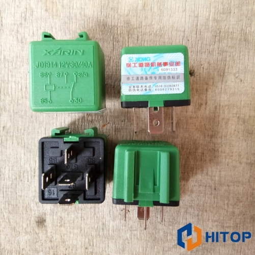 XCMG parts 803604618 automotive relay HITOP MACHINERY