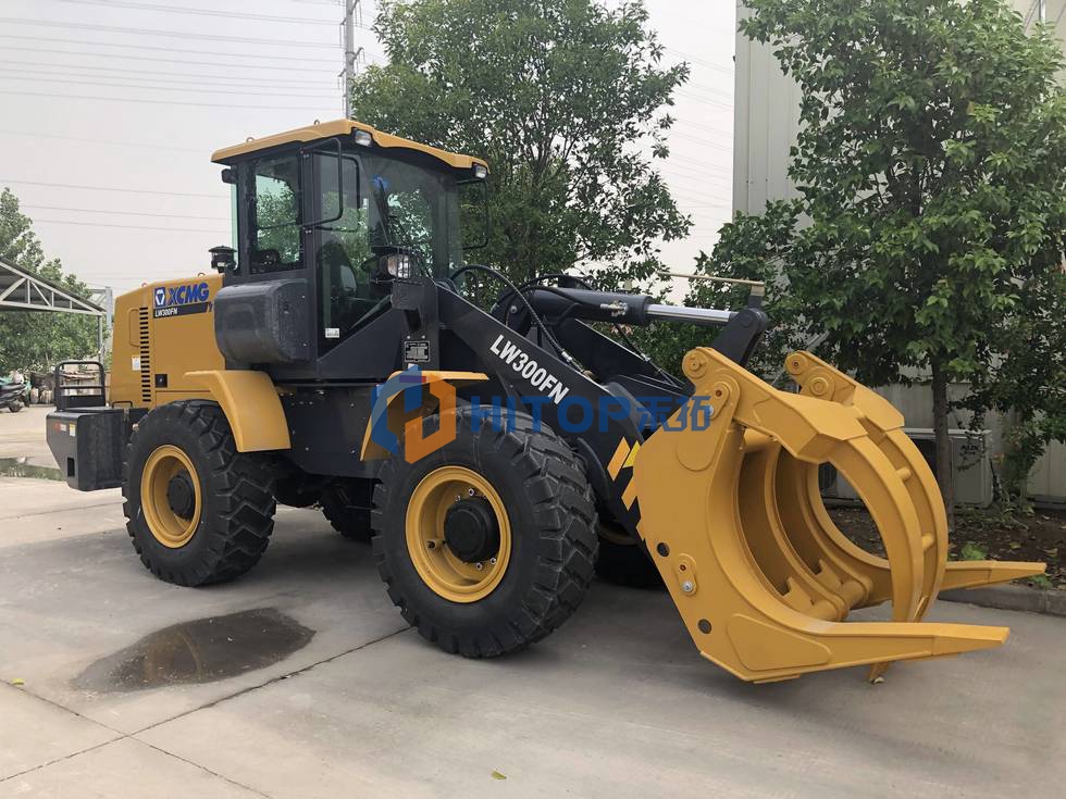 Xcmg Wheel Loader 3 Tons Front End Loader Exported Hitop Machinery