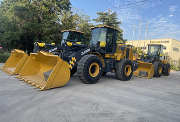 4 Units XCMG ZL50GN Wheel Loader Exported to Peru