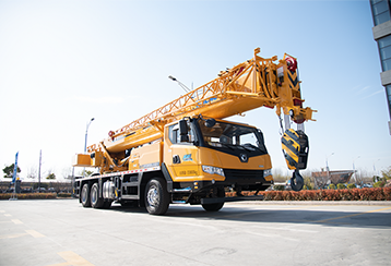 XCMG's newly upgraded plug-in electric model QY25K5D_3 crane