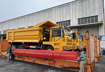 XCMG 48 Tons Special Mining Dump Trucks NXG5480DT Ready For Export By HITOP